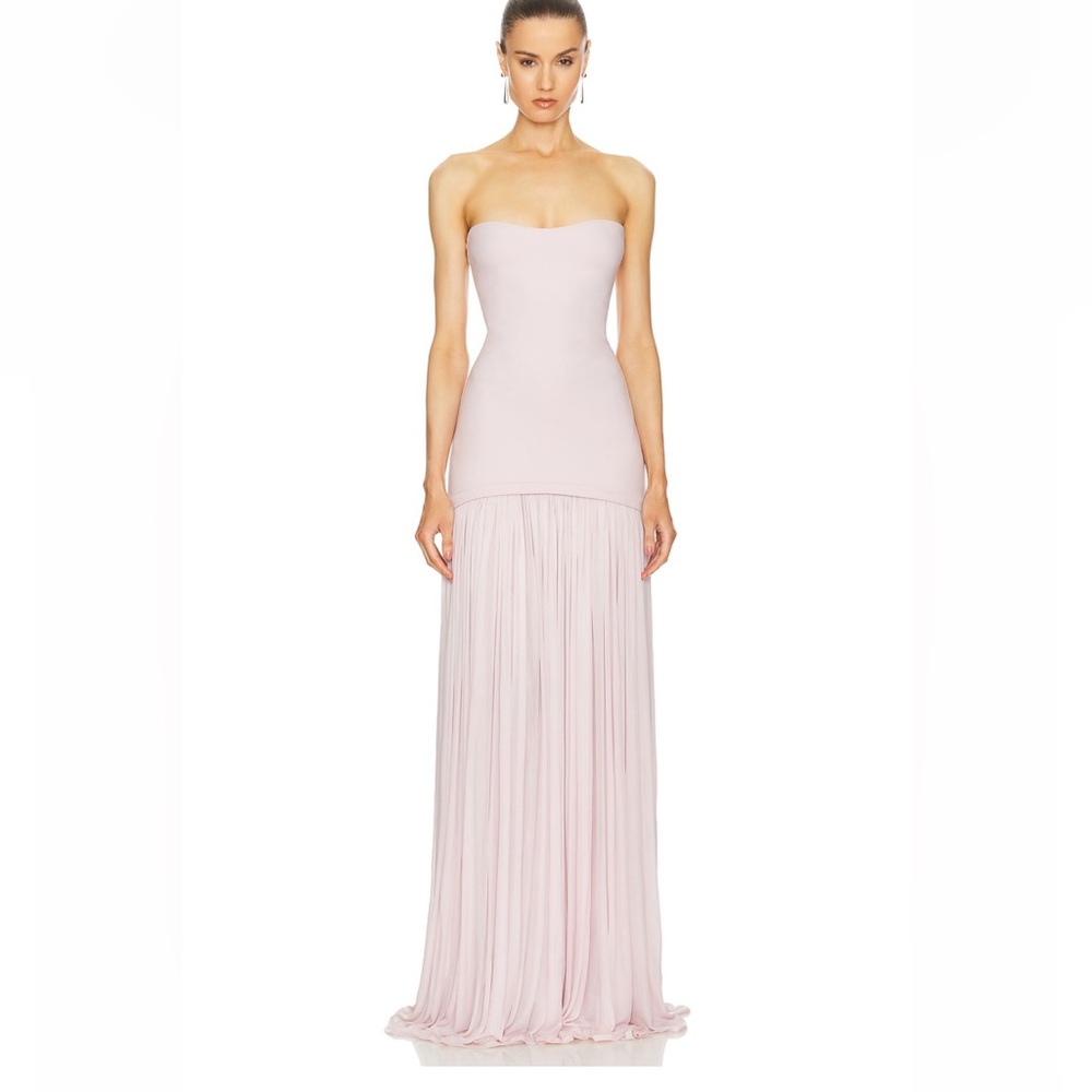 The Naomi Dress in Barley Pink